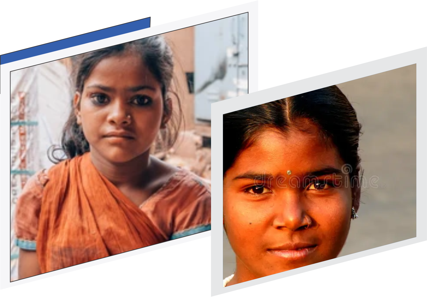 Girls in Rural India